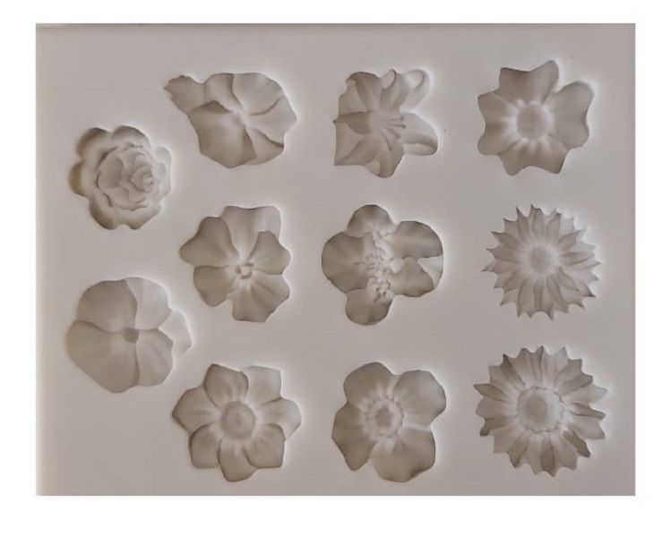 Baking Mold - Multi flowers