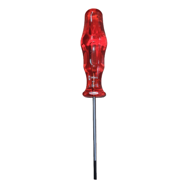 Screwdriver Wera Elec B/Tip 2.5X75Mm