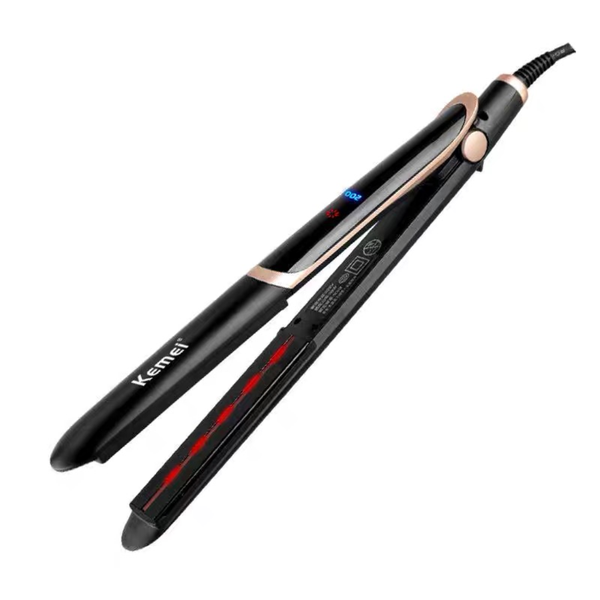 Hair Straightener and Curler 2 in 1 with Adjustable Temp. for All Hairstyle