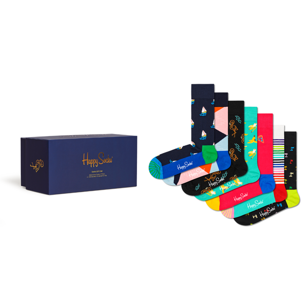 7-Pack 7 Days Socks Gift Set
