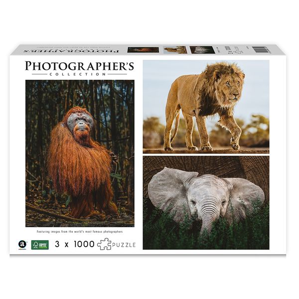 Ambassador Photographers Collection: 3 x 1000 Piece Puzzle Bundle - Into the Wild