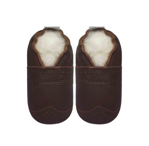 Pitta-Patta Soft Genuine Leather Baby Shoes - Little Bo Pink - Size 3