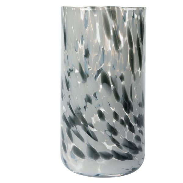 George &amp; Mason - Fiesta Glass Long Tumbler 4 Pack - Grey Confetti