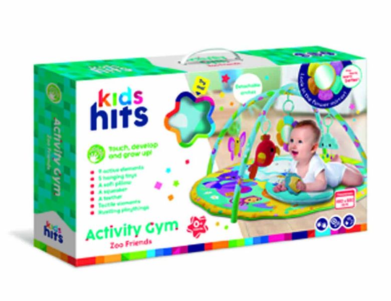 Kids Hits Activity Gym Zoo Friends