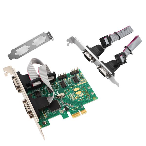 PCIe to 4xRS232 Serial Card