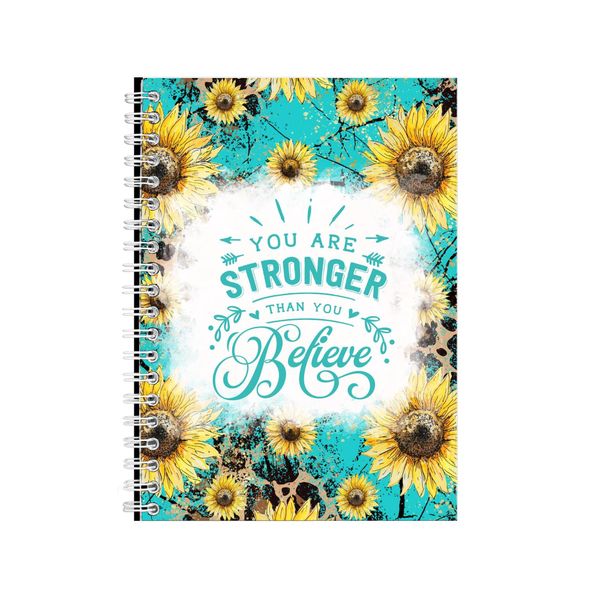 You Are Stronger Than You Believe Notebook Gift Idea A4 Notepad Pad 80