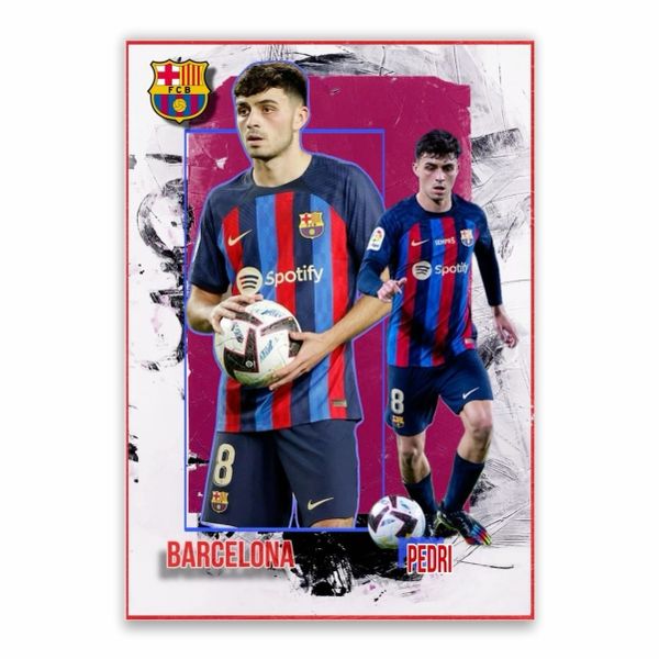 Pedri Barcelona Poster - A1