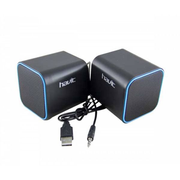 Hv-Sk473 | 2.0 Channel Usb Speaker - Blu