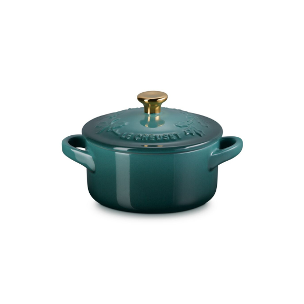Le Creuset Holly Collection Mini Cocotte - 10cm