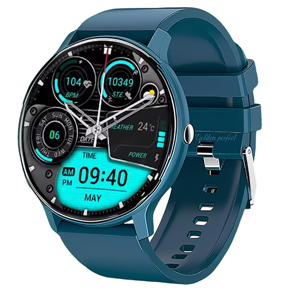 Golden Perfect Men's Smartwatch - Minimal Luxury Bluetooth Fitness Watch