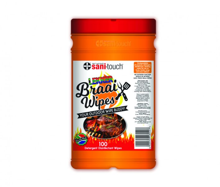 Braai Wipes 100's