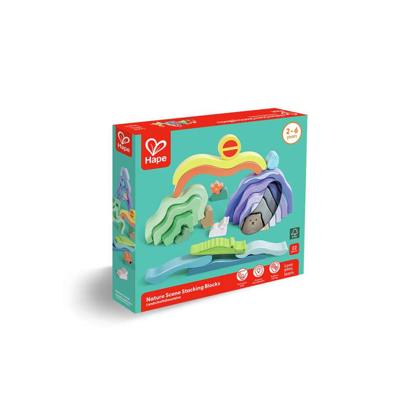 HAPE Nature Scene Stacking Blocks - E0499