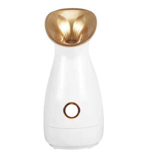 Ionic Facial Steamer - White With Gold