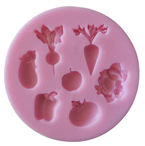 Veggies for Cupcake Silicone Mould