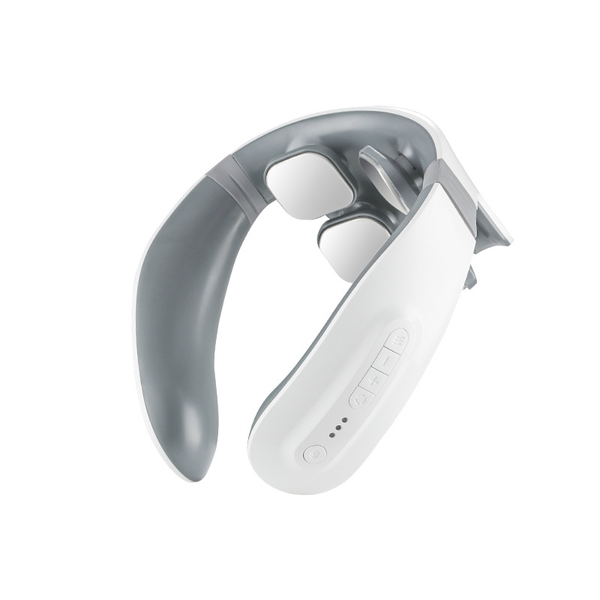 Electric Pain Relief Neck &amp; Shoulder Massager with 6 Modes - White