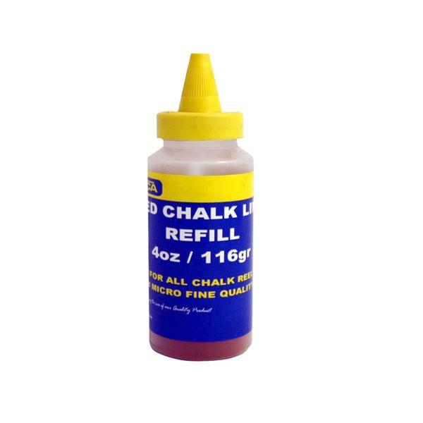 Dejuca - Chalk Line Refill - Red - 4oz-116g - 10 Pack