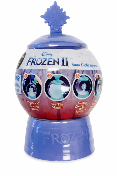 Disney Frozen II Snow Globe Surprise - Magic Glitter Reveal Toy