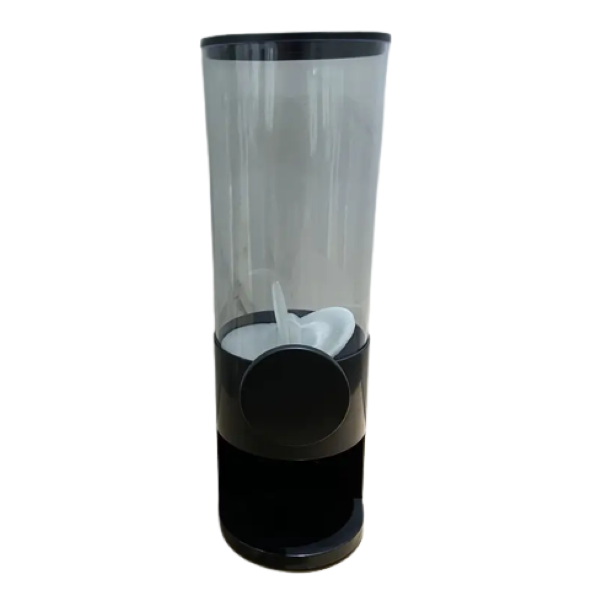 Kaths - Single countertop Dry Food Dispenser - Black