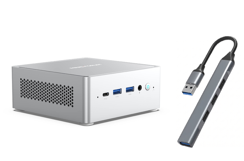 MINISFORUM NAB6 Lite i5-12600H Mini CAD PC(64GB/1TB)+CAD Dock Hub