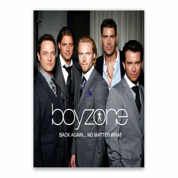Boyzone Back Again No Matter What Poster - A1