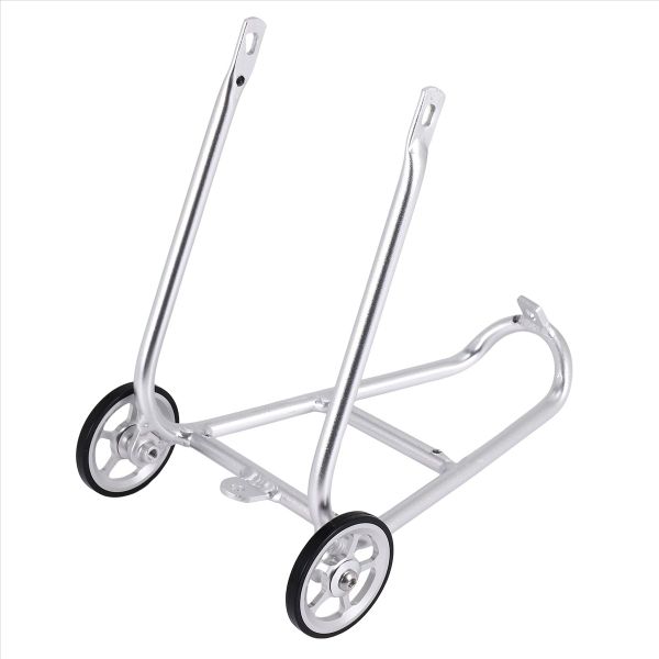 Aluminum Alloy Bike Rear Rack For Brompton With Easy Wheels