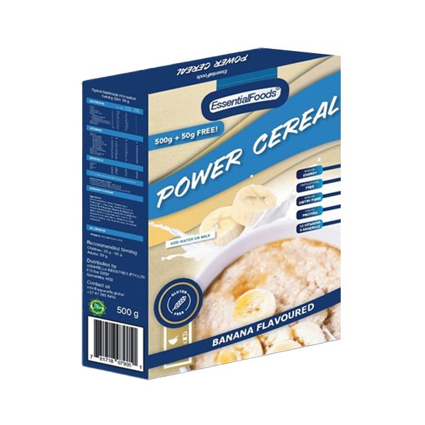 Essential Power Cereal Banana - 12 Pack x 500g