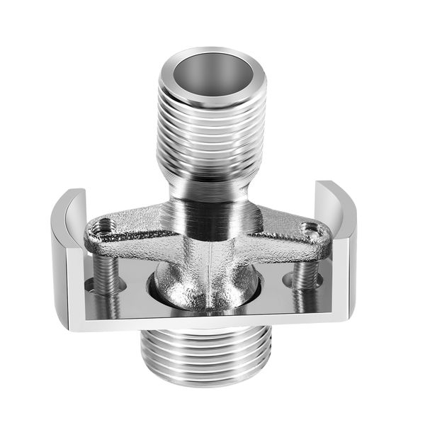 Head Angled Curved Foot Eccentric Screw Corner Faucet Accessor B