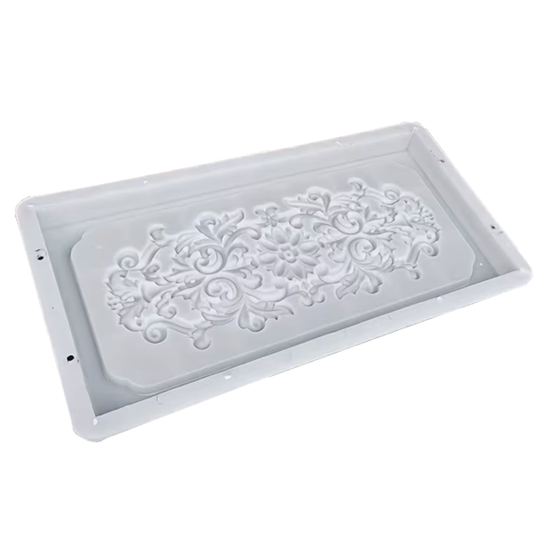 DIY Tool Cement Antique Floral Tile Pavement Stepping Stone Mold (69cm)