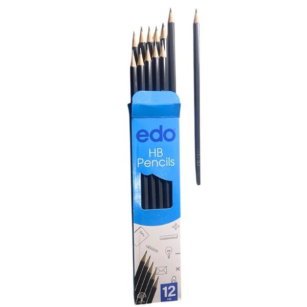 HB Pencils - Pack of 12 | High-Quality Graphite | Smooth Writing &amp; Drawing
