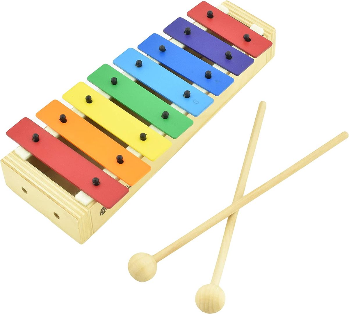 Wooden Xylophone Musical Instrument 8 Tones 22 x 8cm Shop Today. Get