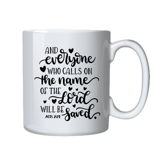 Saved Name of Lord Christian Theme Birthday Christmas Gift Mug Cup 402