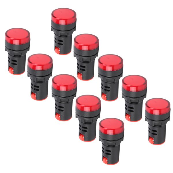 Red LED Indicator Light Compatible with AC220V