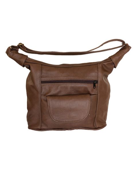Luvsa LS-AR301 Full Grain Genuine Leather Tote Hand &amp; Shoulder Bag