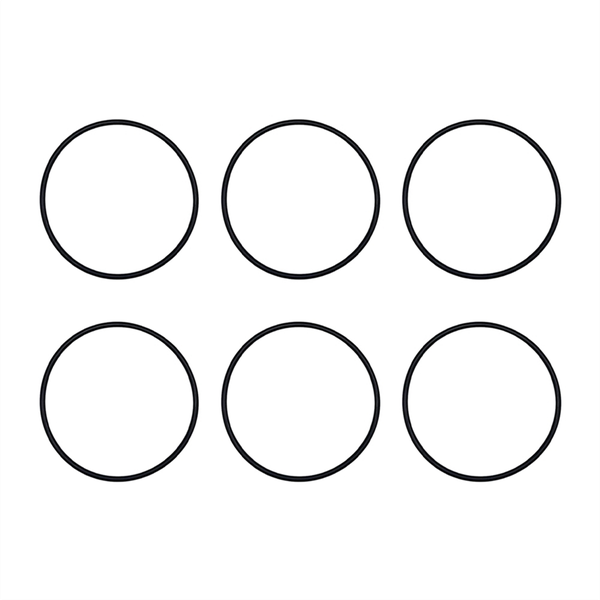 6Pcs For Hayward Clx200K Pool Chlorinator Cover O-Ring (Black)