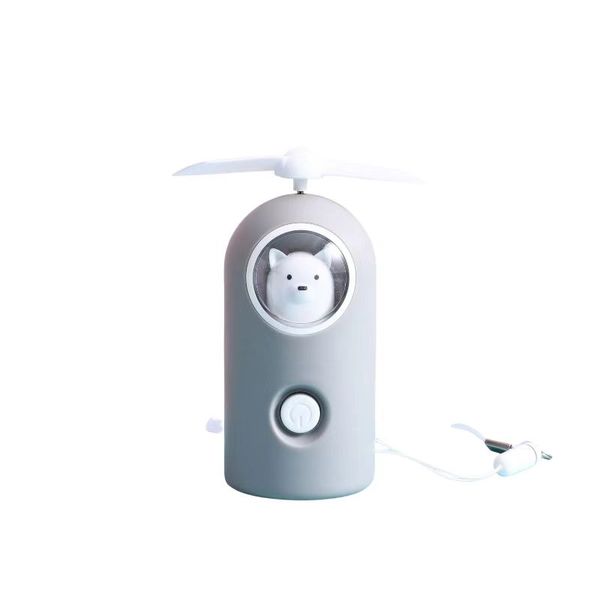 iKids Grey Bear Capsule Fan