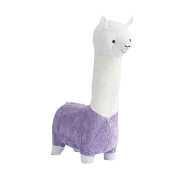 Non-Toxic Comfortable Kids Llama Chair - Purple