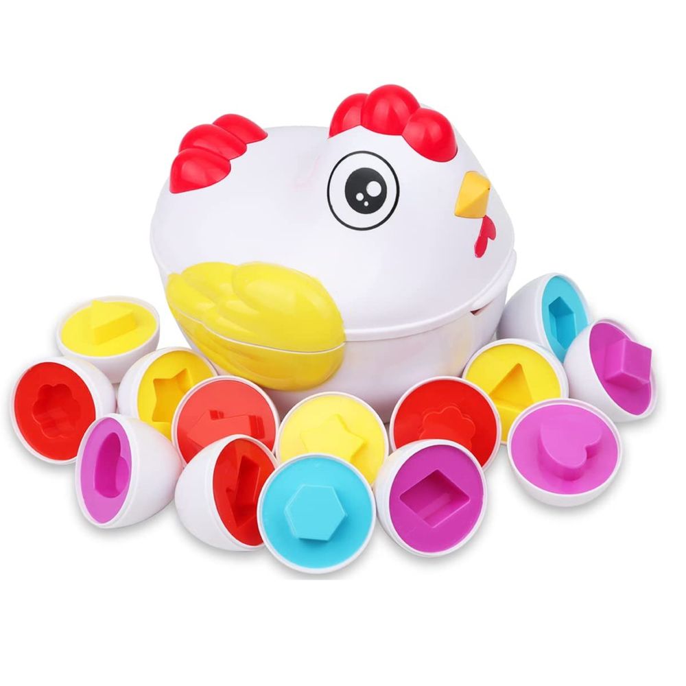 Kids Shape Sorting Sensory Educational Chicken Toy Shop Today. Get it