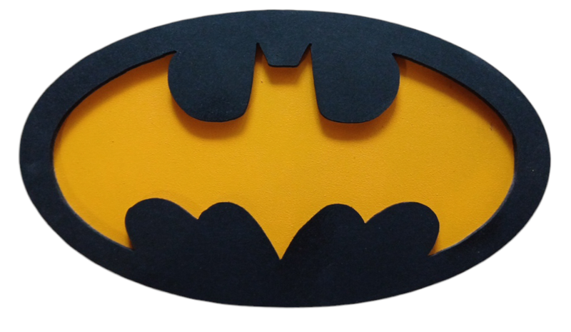 Batman Wall Art Gold