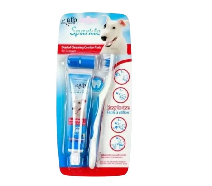 All for Paws - Dog Sparkle Toothpaste Combo Pack Peanut Butter Flavour
