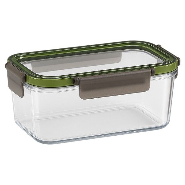 Compact Food Storage Container - Transparent