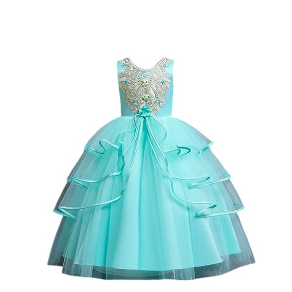 Princess Party Dress In Turquoise