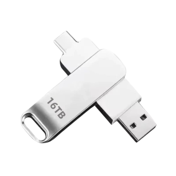16TB USB 3.0 Flash Drive Type-C U Disk High-Speed Pen Drive U Flash Drive