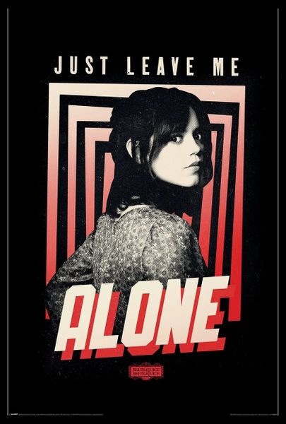 Beetlejuice 2 (Just Leave Me Alone) Poster with Black Frame