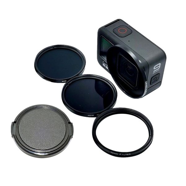 S-Cape 52mm Filter Set of 3 compatible with GoPro Hero 10 &amp; 9