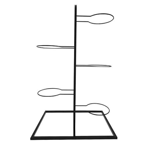 Sport Portable Five Layers Iron Basketball Storage Rack - 64.5cm