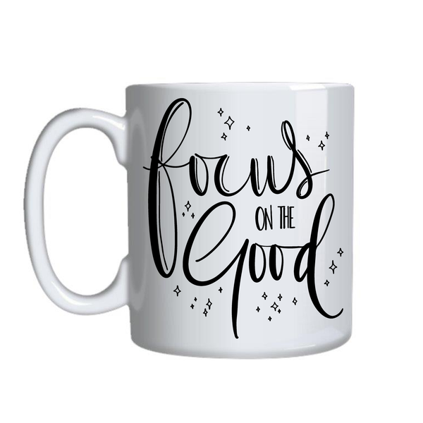 Good Coffee Cups Motivational Graphic Mug Design Birthday Present