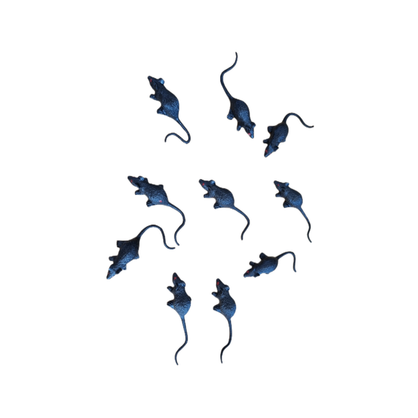 Mouses Ornaments Set - 10 Piece