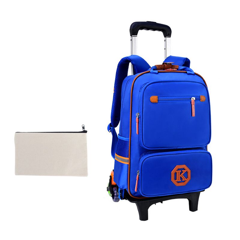 Preschool Trolley Backpack For Kindergarten Students With Pencilcase