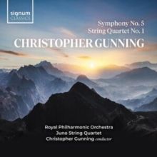 Christopher Gunning: Symphony No. 5/String Quartet No. 1 (CD / Album)