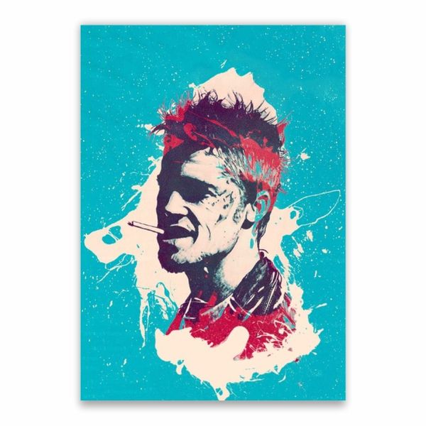 Brad Pitt Fight Club Poster - A1